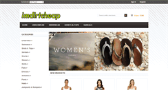 Desktop Screenshot of imdirtcheap.com